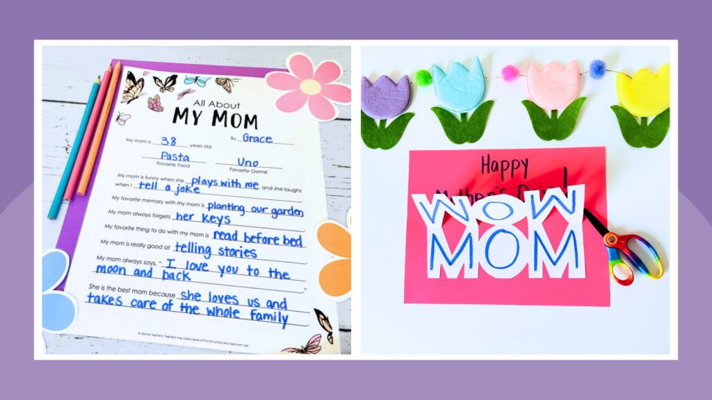 Mother’s Day Crafts for Kids That Teach Important Skills Too