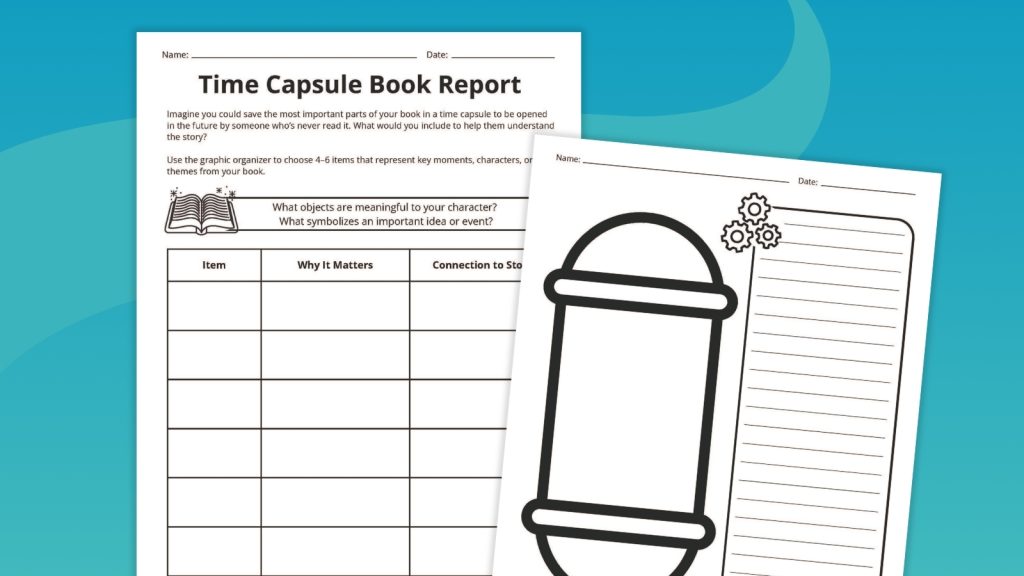 Book Report Template (Free Printable)